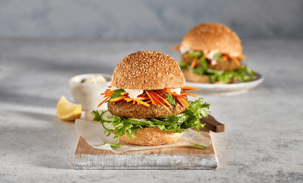 Spiced Lentil Burgers
