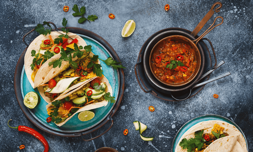 Vegetarian Lentil Tacos