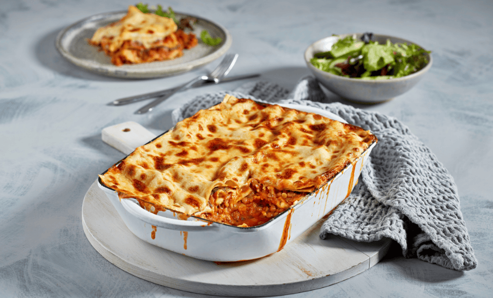 Pumpkin & Lentil Lasagna