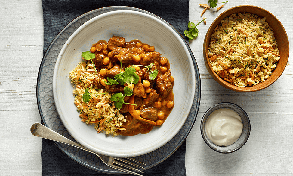 Lamb Tagine with Chick Peas