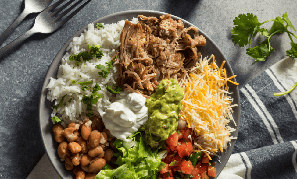 Pinto Bean Burrito Bowl