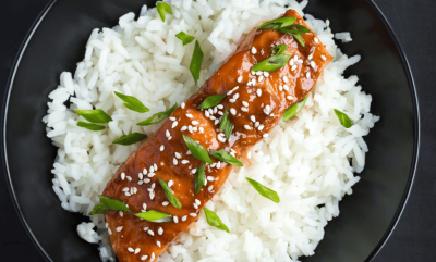 Sticky Ginger Salmon