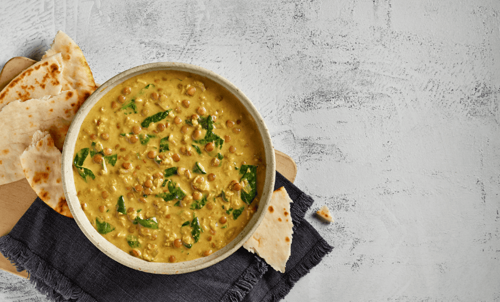 Lentil & Spinach Curry