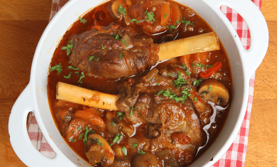 Lamb Shank & Vegetable Soup