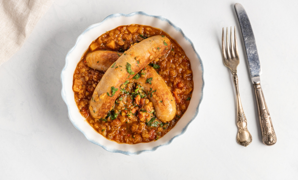 Sausage & Lentil Cassoulet