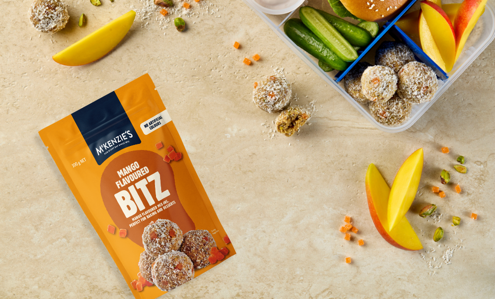 Mango Coconut Energy Balls