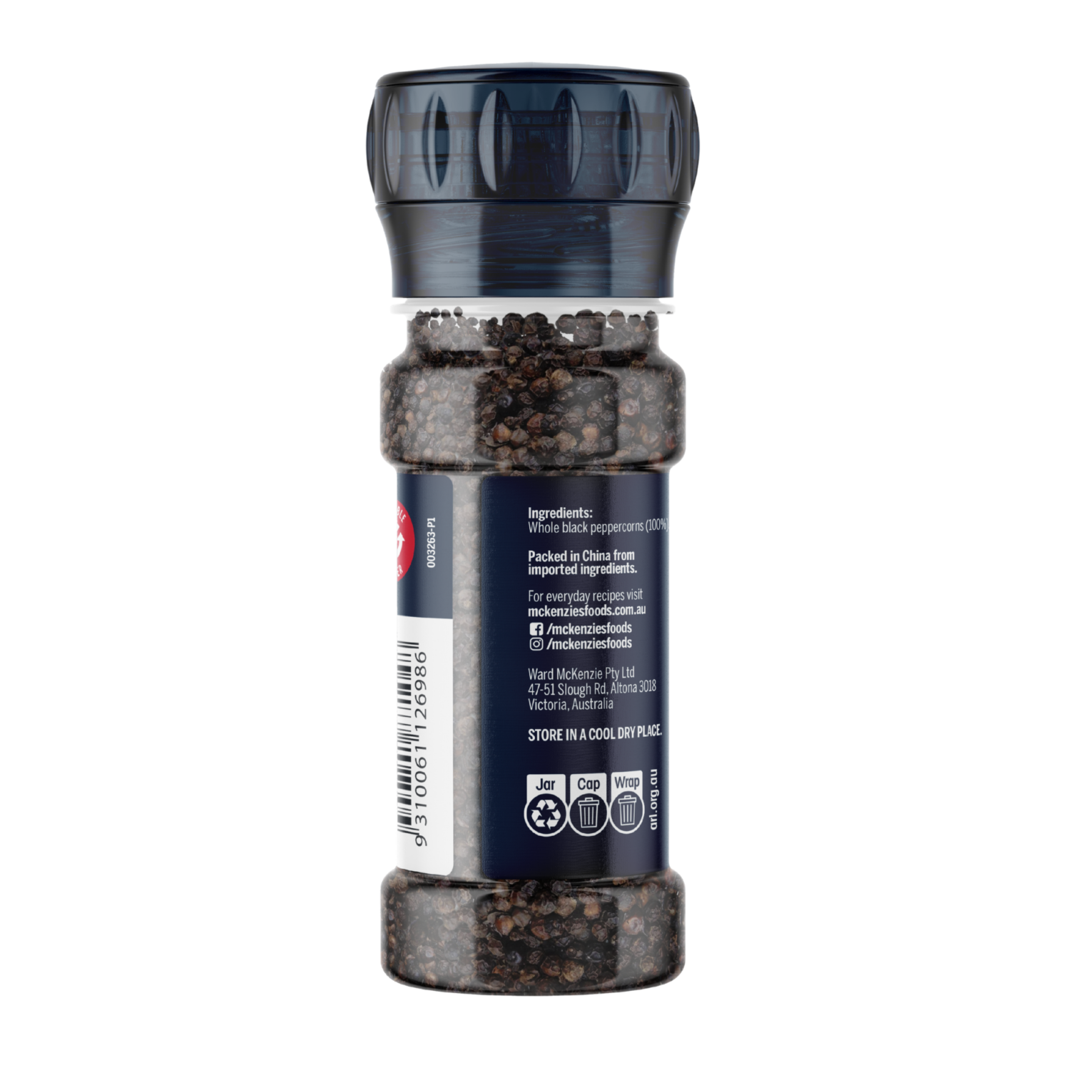 McKenzie’s McKenzie’s Whole Black Peppercorn 55g 2